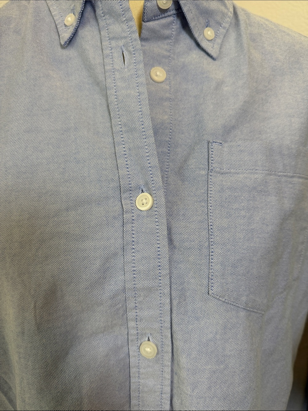 NWT GU Cropped Button Down Shirt - Picture 2 of 8